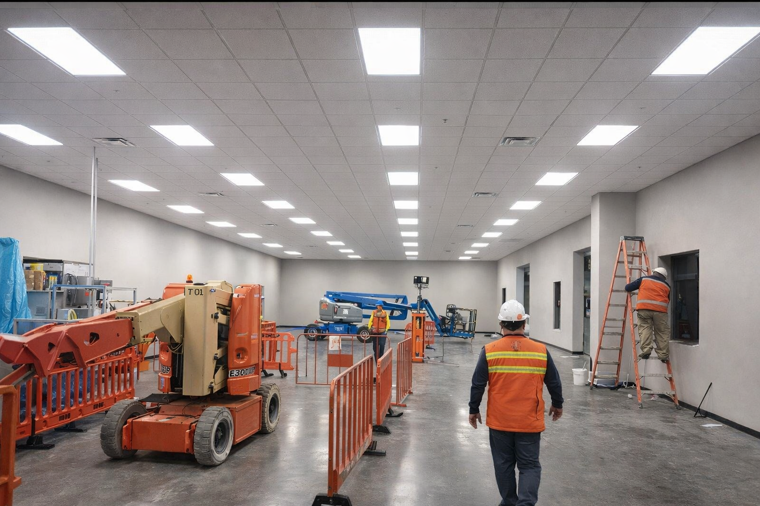 Proyecto de iluminación en Planta Mecalux